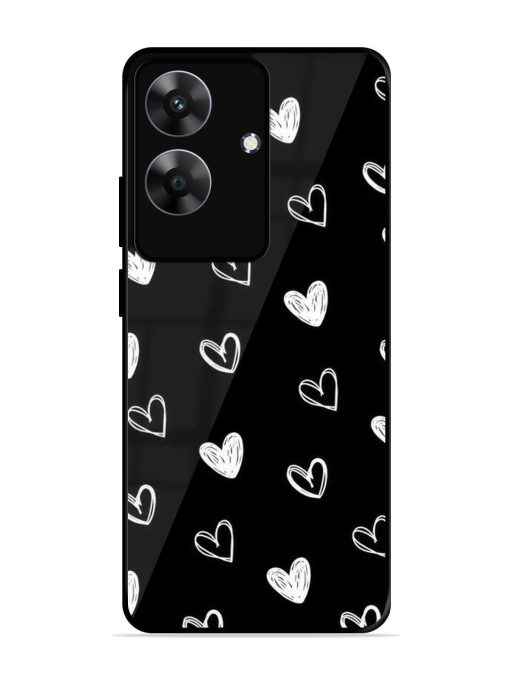 Scattered Hearts Glossy Soft Edge Case for Realme C61