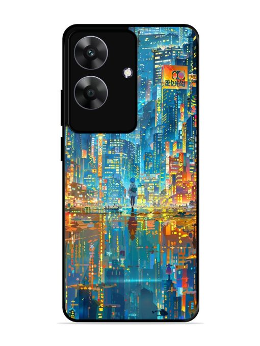 Neon Metropolis Glossy Soft Edge Case for Realme C61