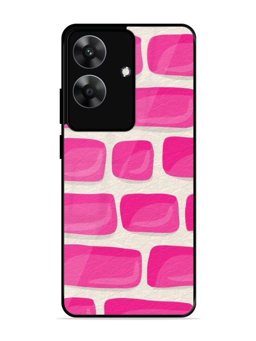 Pink Brick Wall Glossy Soft Edge Case for Realme C61