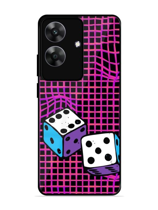 Glitched Dice Glossy Soft Edge Case for Realme C61
