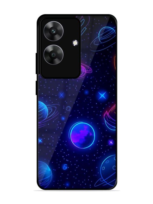 Neon Cosmos Glossy Soft Edge Case for Realme C61