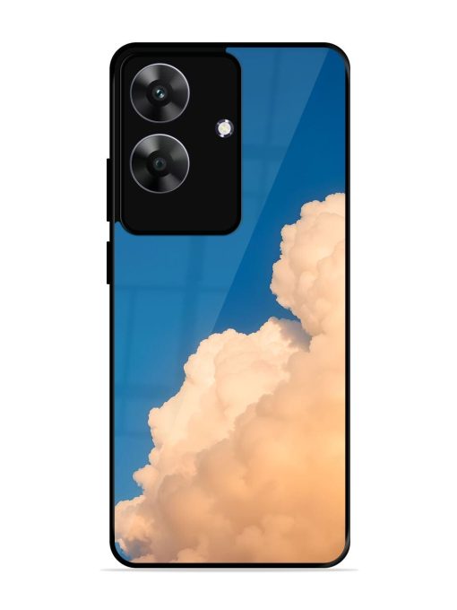 Golden Cloudscape Glossy Soft Edge Case for Realme C61