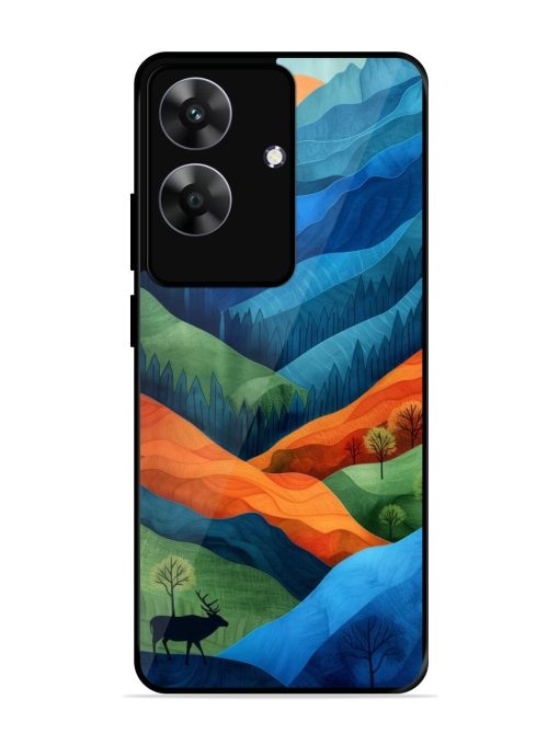 Layers Of The Land Glossy Soft Edge Case for Realme C61
