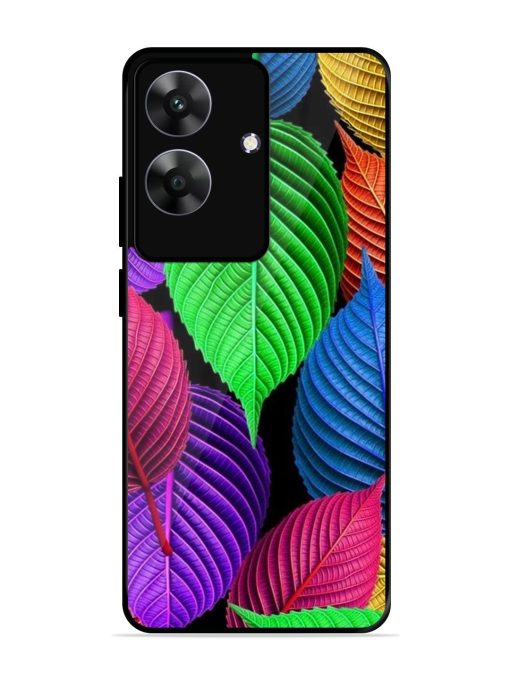 Rainbow Leaf Symphony Glossy Soft Edge Case for Realme C61