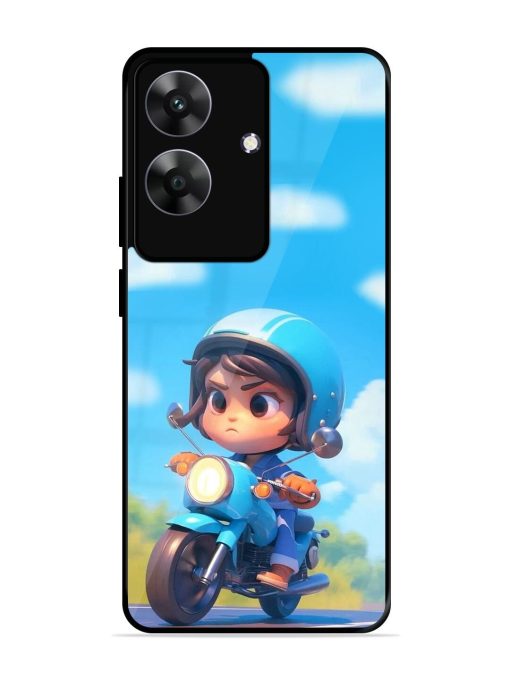 Little Rider Glossy Soft Edge Case for Realme C61