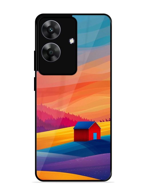 Sunset Solitude Glossy Soft Edge Case for Realme C61