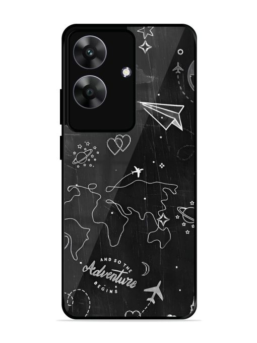 Wanderlust Sketchbook Glossy Soft Edge Case for Realme C61