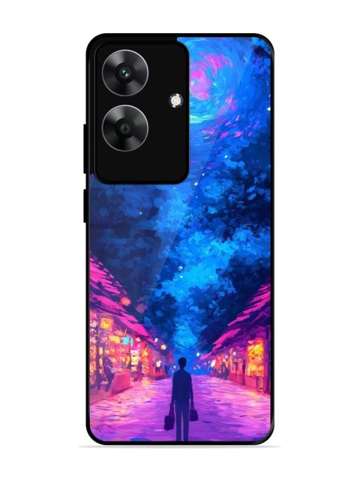 Neon Nightscape Glossy Soft Edge Case for Realme C61