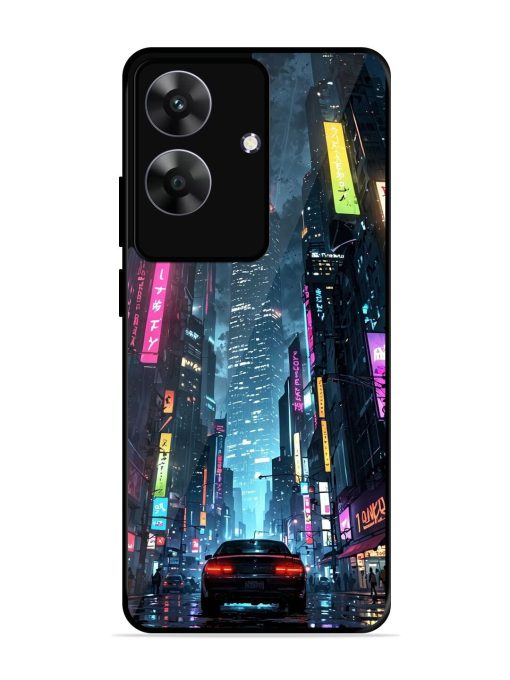 Neon Nightscape Glossy Soft Edge Case for Realme C61