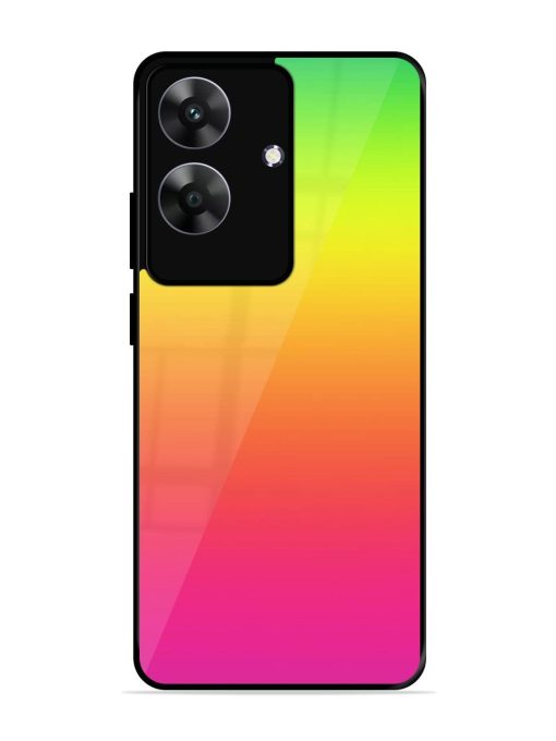 Rainbow Gradient Glossy Soft Edge Case for Realme C61