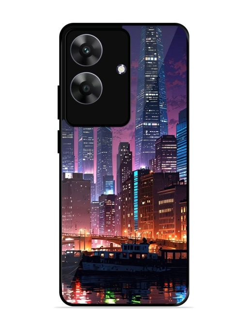 Neon Nightscape Glossy Soft Edge Case for Realme C61