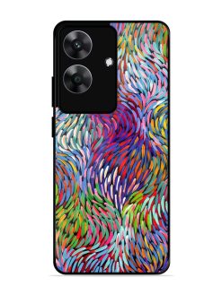 Vibrant Waves Glossy Soft Edge Case for Realme C61