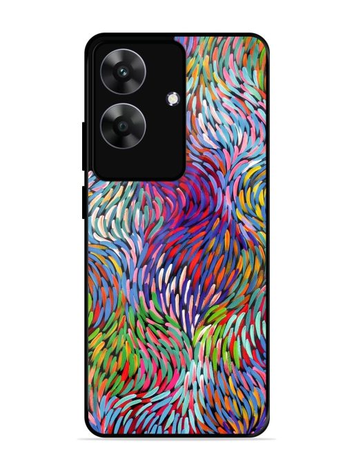 Vibrant Waves Glossy Soft Edge Case for Realme C61