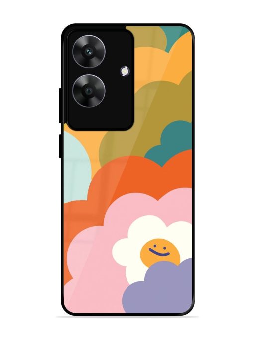Happy Flower Power Glossy Soft Edge Case for Realme C61