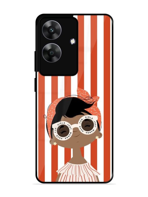 Girls Just Wanna Have Fun Glossy Soft Edge Case for Realme C61