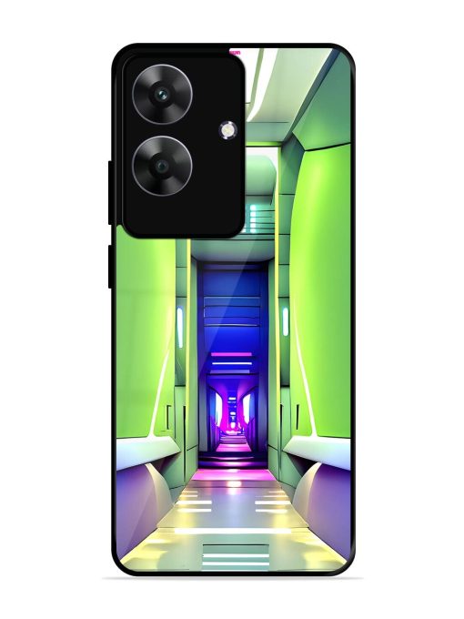 Neon Corridor Glossy Soft Edge Case for Realme C61