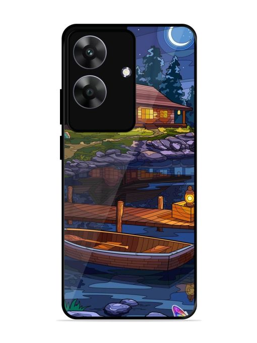 Moonlit Serenity Glossy Soft Edge Case for Realme C61