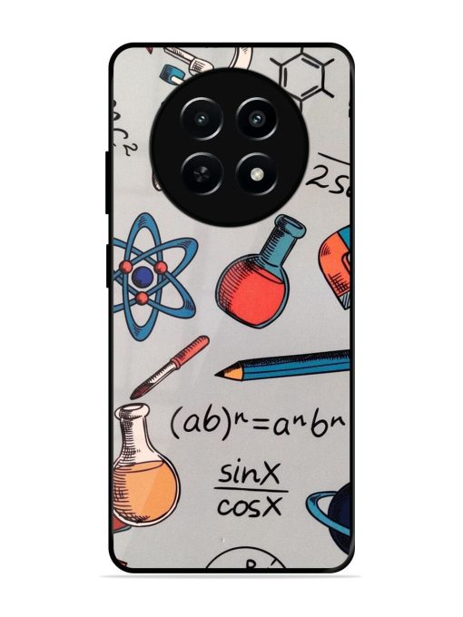 Science Doodle Glossy Soft Edge Case for Realme Narzo N65 (5G)