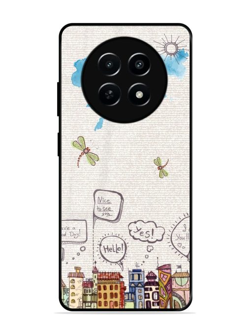 Doodle City Glossy Soft Edge Case for Realme Narzo N65 (5G)