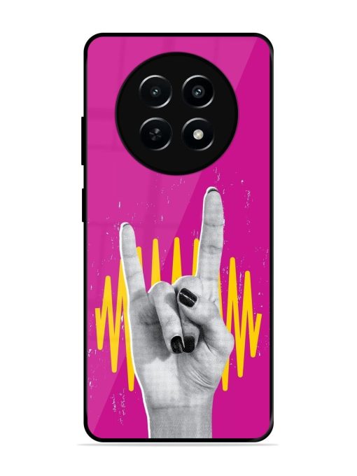 Rock Hand Glossy Soft Edge Case for Realme Narzo N65 (5G)