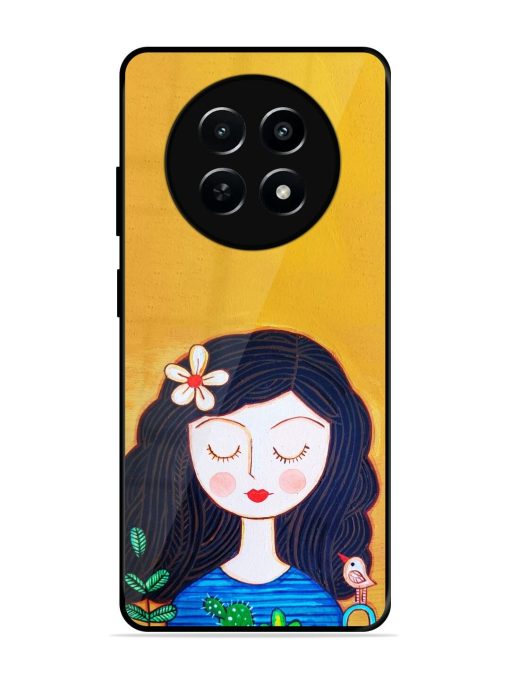 Girl Illustration Glossy Soft Edge Case for Realme Narzo N65 (5G)