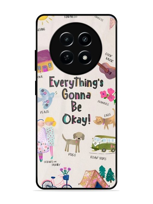 Sunshine And Smiles Glossy Soft Edge Case for Realme Narzo N65 (5G)