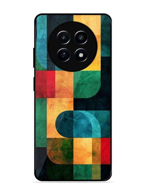Geometric Harmony Glossy Soft Edge Case for Realme Narzo N65 (5G)