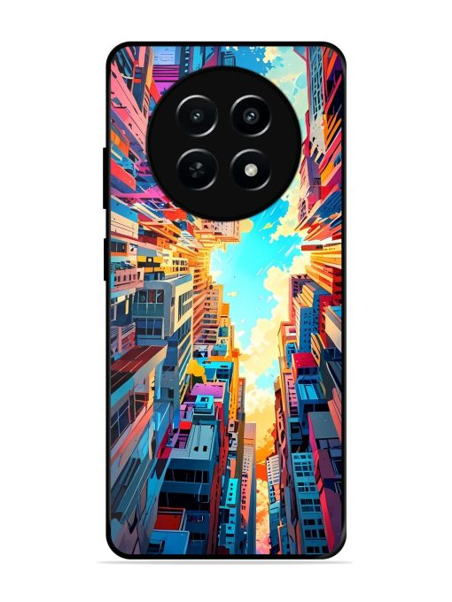 Skyward City Glossy Soft Edge Case for Realme Narzo N65 (5G)