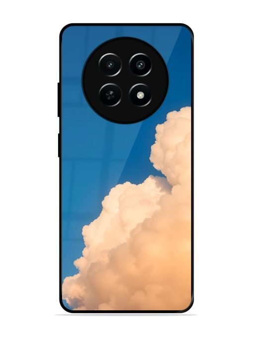 Golden Cloudscape Glossy Soft Edge Case for Realme Narzo N65 (5G)