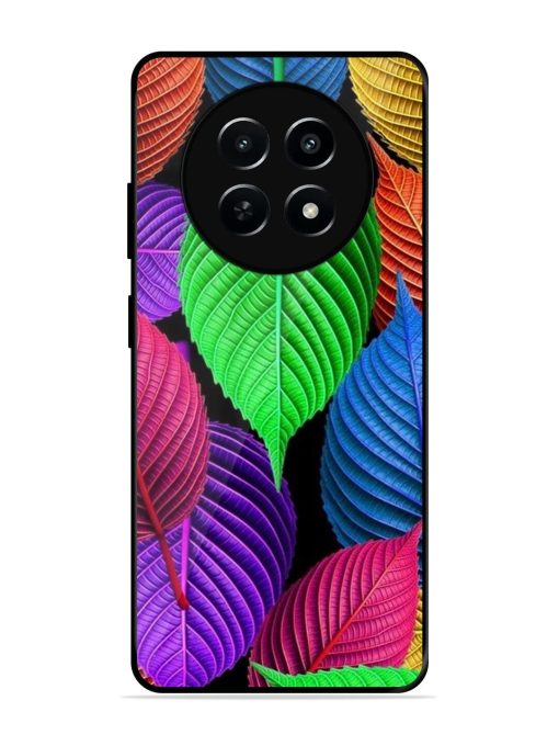 Rainbow Leaf Symphony Glossy Soft Edge Case for Realme Narzo N65 (5G)