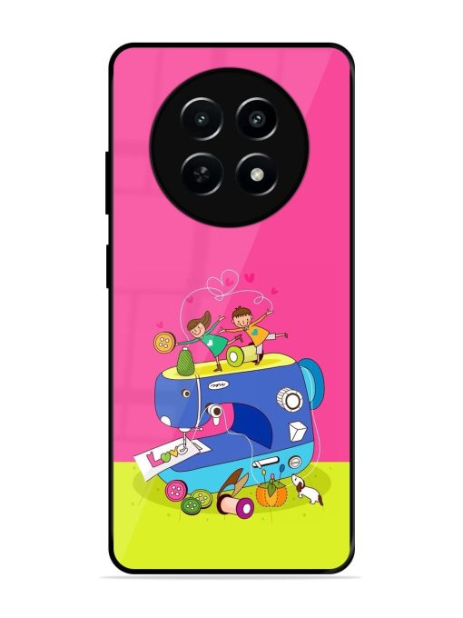 Sew Cute Glossy Soft Edge Case for Realme Narzo N65 (5G)