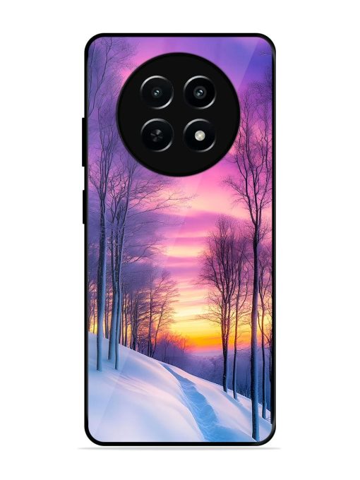 Winter'S Purple Haze Glossy Soft Edge Case for Realme Narzo N65 (5G)