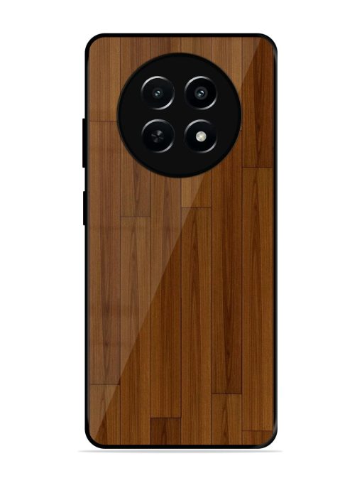 Warm Woodgrain Glossy Soft Edge Case for Realme Narzo N65 (5G)