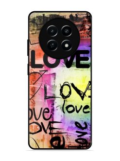Love Graffiti Glossy Soft Edge Case for Realme Narzo N65 (5G)
