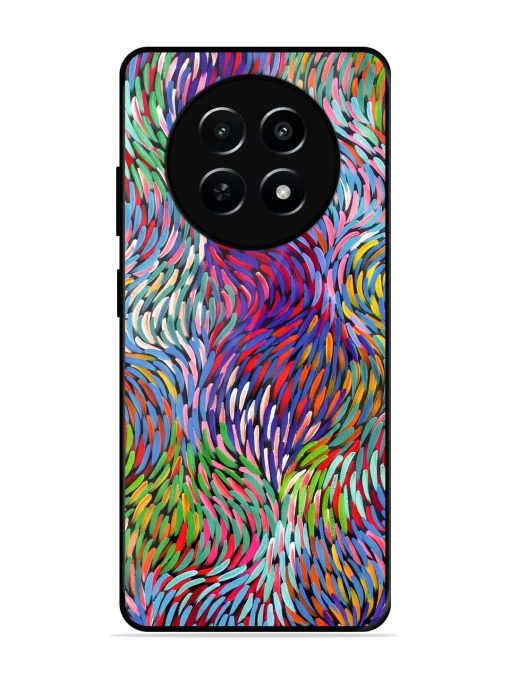 Vibrant Waves Glossy Soft Edge Case for Realme Narzo N65 (5G)