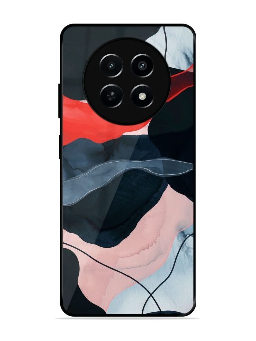 Dark Currents Glossy Soft Edge Case for Realme Narzo N65 (5G)