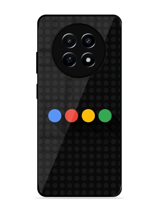 Google Dots Glossy Soft Edge Case for Realme Narzo N65 (5G)