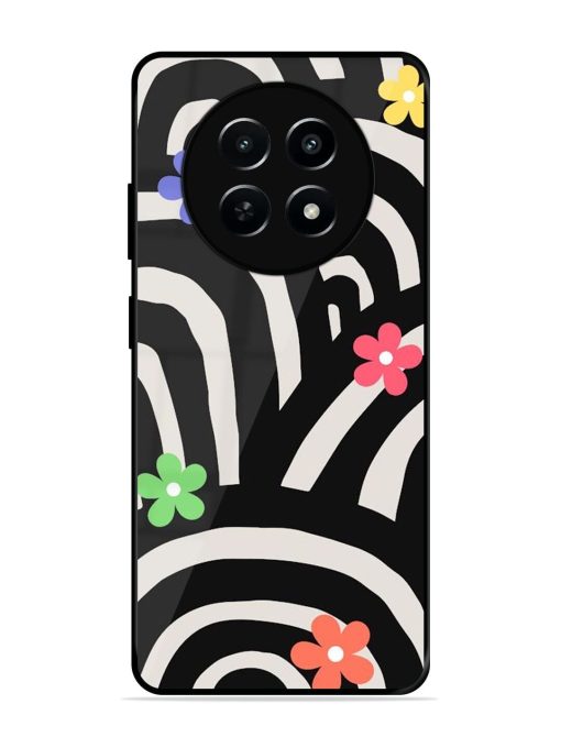 Rainbow Arcs Glossy Soft Edge Case for Realme Narzo N65 (5G)