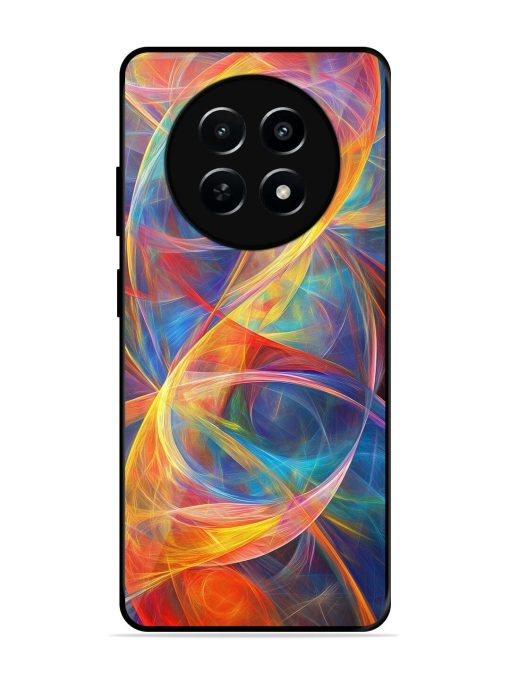 Cosmic Currents Glossy Soft Edge Case for Realme Narzo N65 (5G)