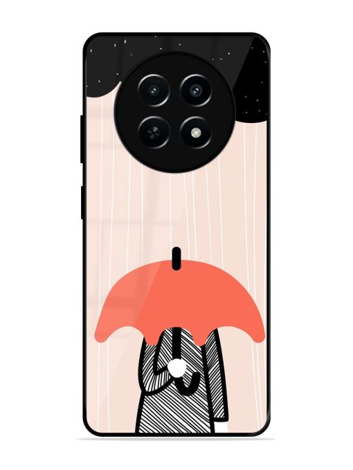 Stormy Weather, Shielded Soul Glossy Soft Edge Case for Realme Narzo N65 (5G)