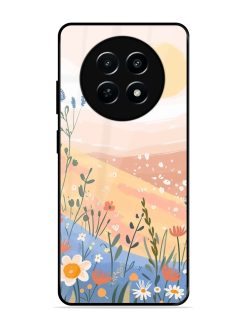 Golden Hour Blooms Glossy Soft Edge Case for Realme Narzo N65 (5G)