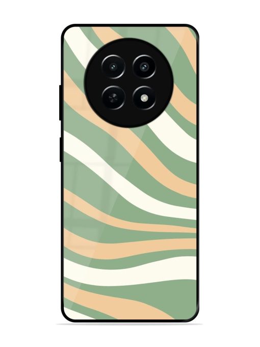 Wavy Pastel Paradise Glossy Soft Edge Case for Realme Narzo N65 (5G)