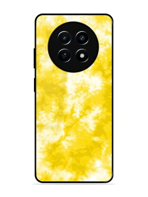 Golden Tie-Dye Twirl Glossy Soft Edge Case for Realme Narzo N65 (5G)