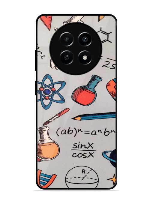 Science Doodle Delight Glossy Soft Edge Case for Realme Narzo N65 (5G)