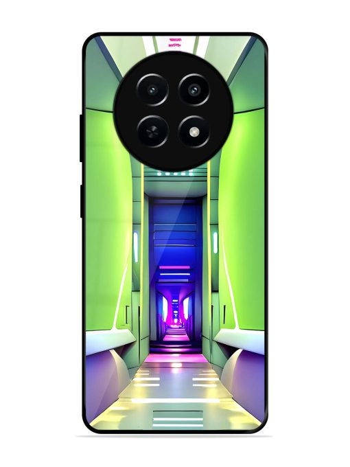 Neon Corridor Glossy Soft Edge Case for Realme Narzo N65 (5G)