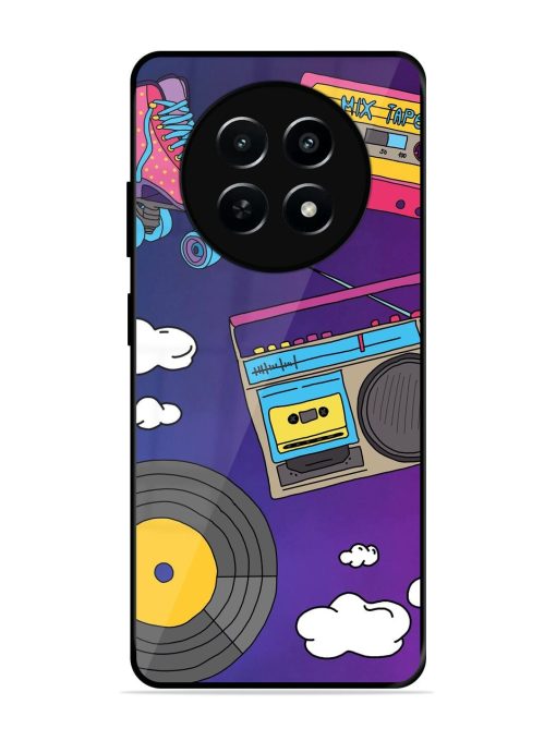 Retro Vibes Glossy Soft Edge Case for Realme Narzo N65 (5G)