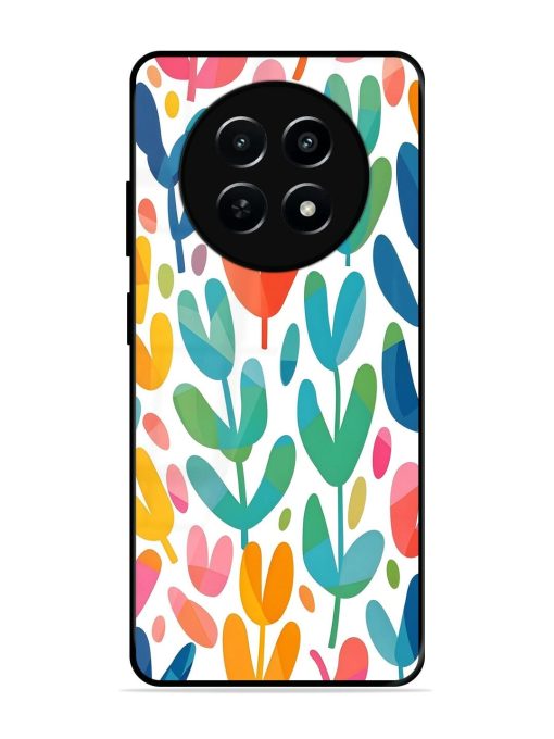 Rainbow Of Blooms Glossy Soft Edge Case for Realme Narzo N65 (5G)