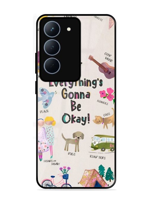 Sunshine And Smiles Glossy Soft Edge Case for Realme P3X (5G)