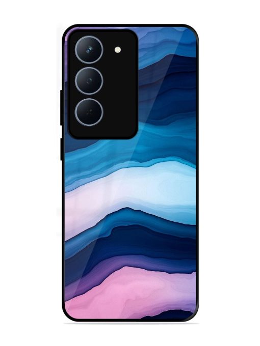 Oceanic Layers Glossy Soft Edge Case for Realme P3X (5G)