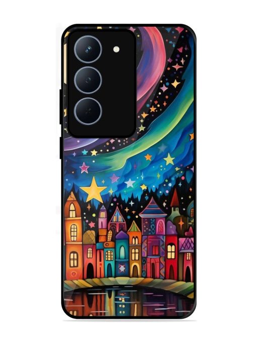 Starlit Village Glossy Soft Edge Case for Realme P3X (5G)